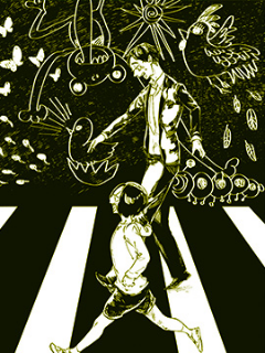 掉出白线世界就会毁灭