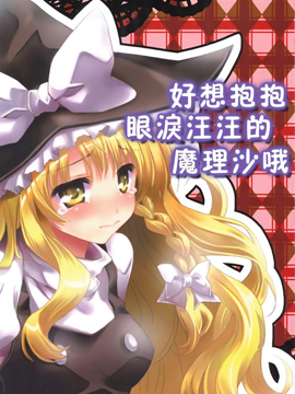 好想抱抱眼泪汪汪的魔理沙哦