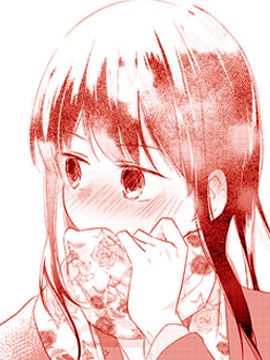 面无表情的女装男子