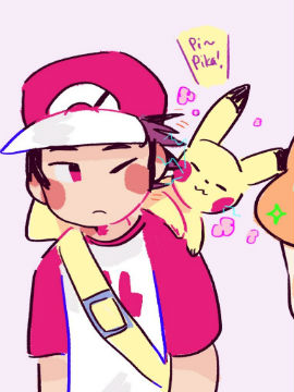 精灵宝可梦太阳月亮同人赤与绿