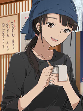 荞麦面店的泽田小姐与一周来一次的OL