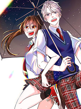 阳光下的相合伞