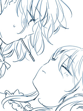 -P站贴图-主角组的Pocky节