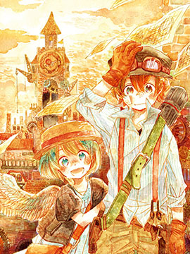 云端之上从天而降的少女