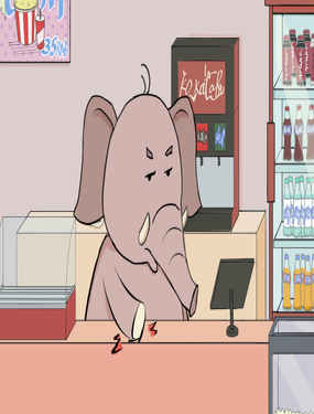 133天后辞职的帽帽象