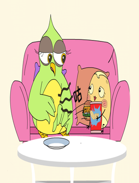 蕉綠麻麻和焦皮蛋寶