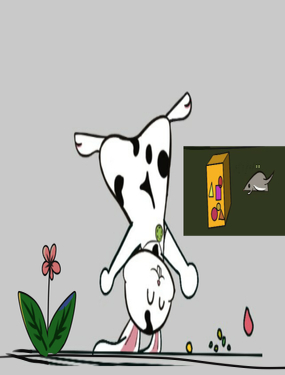 想要胜利的奶牛兔比耶