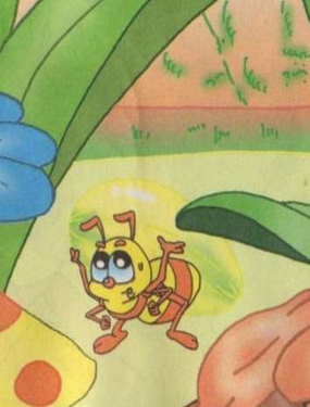 小蚂蚁与蝴蝶花